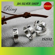 Ready Stock | 925 纯银 男女款情侣戒指 | Original 925 Silver Couple Ring For Men/Women | Cincin Lelaki/Perempuan Perak 925