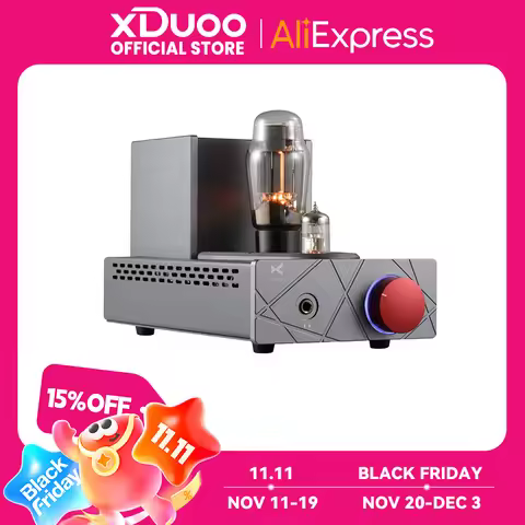 XDUOO TA-66 Headphone Amplifier 6N2 6N59 High-Performance Tube Amplifier