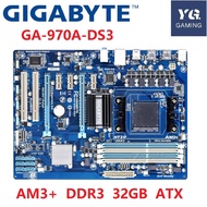 motherboard GA-970A-DS3 DDR3 Socket AM3+ 970A-DS3 USB3.0 32GB Desktop motherboard