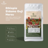 ARABICA COFFEE ETHIOPIA SIDAMO GUJI HARSU ROASTED BEANS