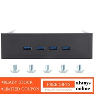 Alwaysonline USB 3.0 front panel  USB3.0 20PIN 4-port hub Optical drive expansion High-speed adapter for 3.0/2.0/1.1 devices with plug and play