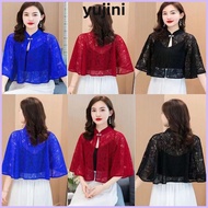 YUJINI Spring Summer Shawl, Protection Cervical Spine Lace False Collar, Temperament Cardigan Up Kim
