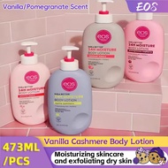 EOS Vanilla pomegranate scented 473ML body lotion Shea Better Vanilla Cashmere 24-hour Moisturizing 