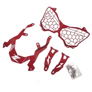 การ์ดไฟหน้า ครอบไฟหน้า   ตะแกรงไฟหน้า Z900 อุปกรณ์แต่ง Z900 ของแต่งZ900 งาน CNC พร้อมอุกปรณ์ติดตั้ง 