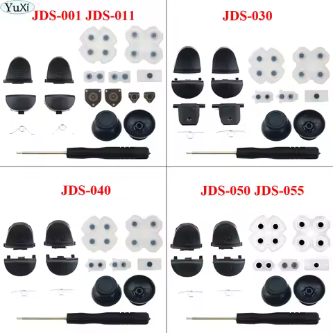 YuXi R2 L2 L1 R1 Trigger Buttons Mod Kit PS4 Pro Slim JDS JDM 055 050 040 030 011 Controller Analog 