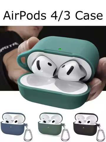 for AirPods 4 Case Cover Soft Silicone Protective Case for Apple AirPods 4th Generation Case AirPod