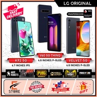 [ORIGINAL] LG K92 5G / V60 5G / VELVET 5G ORI SECONDHAND PHONE MURAH SNAPDRAGON 690 865 765G READY STOCK MALAYSIA FREE GIFT