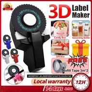 Multicolor Manual Label Maker Sticker Nama Dymo 3D Embossing Sticker Printer MoTEX Label Printer Mesin DIY Print Machine