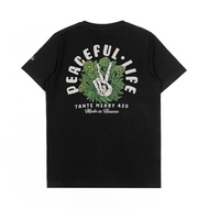 TM420 Peaceful Life (Cotton Combed 24s Thick Fabric - Peace T-Shirt) baju t shirt lelaki baju lelaki