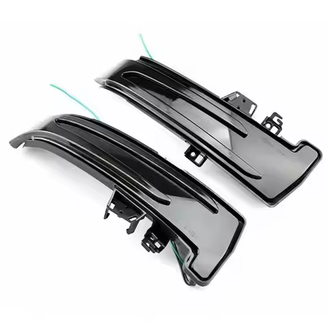 For Mercedes Benz W204 W176 W212 CLA A B C E S GLA GLK CLS Class 1 Pair Dynamic Blue And Yellow LED 