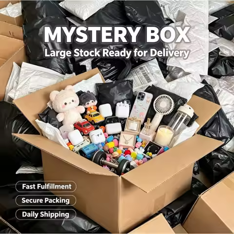 Mystery Surprise Box Random Pack, Mixed Selection of Home Essentials, Digital Gadgets & Mystery Mini