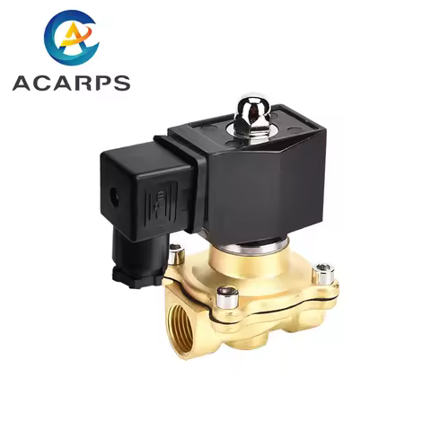 1/2 inch 2 Way IP65 Waterproof Solenoid Valve 220V 12V 24V 110V Brass Normally Closed / Open Solenoi