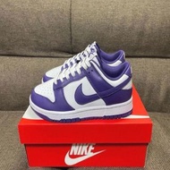 Nike Dunk Low Retro 白紫 Court Purple 男女同款