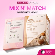 KITSUI [Mix n’ Match] Meal Replacement Plus (KMRP) + KITSUI Whitie Snow