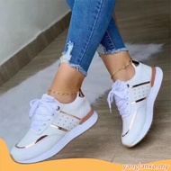 Ready stock kasut sukan perempuan sport wanita hitam putih plus size 35-43 2023 new fashion breathab