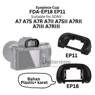 Viewfinder Eyepiece Cup EP11 EP18 Rubber for sony A7 A7S A7R A7II A7SII A7RII A7III A7RIII A9 A99II