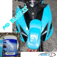 Cat Biru Muda/ MD Blue II - TOP COLOR cat Biru Terang Cat Biru Mengkialap Shilid 200cc