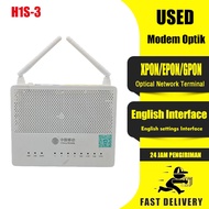 2nd hand OLT XPON | H1S-3 H13S EPON / GPON Modem / WiFi router / English Firmware (Contains Adaptor)