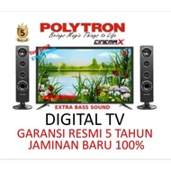 LED TV POLYTRON 32INCH CINEMAX DIGITAL TV / POLYTRON LED TV 32INCH