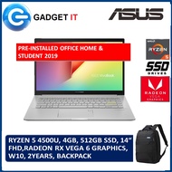 ASUS VIVOBOOK M413I-AEK055TS / M413I-AEK056TS LAPTOP (RYZEN 5 4500U,4GB,512GB SSD,14" FHD,RADEON VEGA RX 6,WIN10)