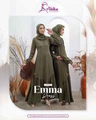 Abika Baju Gamis  Wanita Dewasa kekinian  / Emma Dress / Fashion Muslim