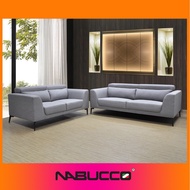 Nabucco N6232 Adjustable Headrest 2+3 Sofa Set[Water Resistance Fabric or Casa Leather] [Delivery in West Malaysia Only]