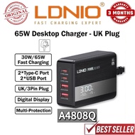 LDNIO A4808Q 65W Desktop Charger Adapter 100W Fast Charging Charger Adaptor Laptop Charger LDNIO A4