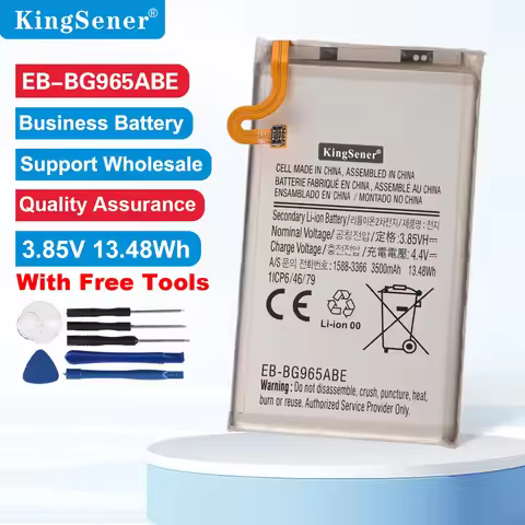 EB-BG965ABE Replacement Battery For Samsung S9 PLUS S9+ SM-G965U SM-G965F EB-BG965ABA 3.85V 3500mAh