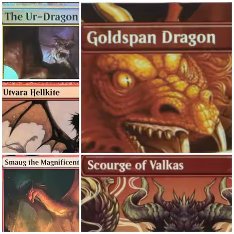 The Ur-Dragon Ancient Copper Dragon Ancient Gold Dragon Ancient Silver Dragon High Quality Custom Bo