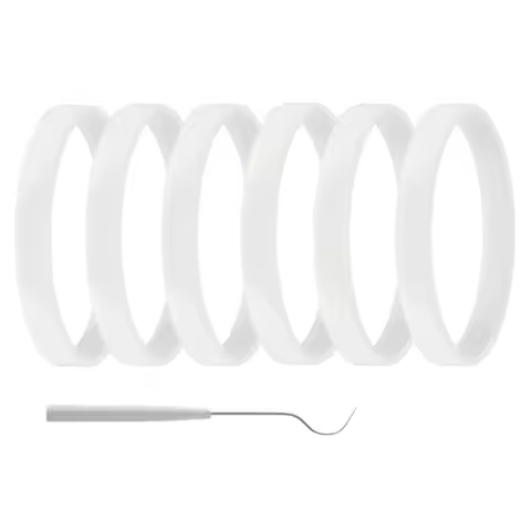 6Pack Gaskets Replacement Seal 3.94Inch O-Ring Blender Replacement For Ninja Blender BL480 BL680 BL9