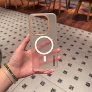 CASE FOR IQOO 15 R IQOO 15 CASE CANDY MATTE MAGNETIC TRANSPARENT FROSTED SLIM CASE