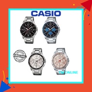 CASIO MTP-1374D ORIGINAL MEN'S ANALOGUE STEEL WATCH
