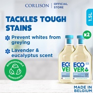 [Bundle of 2] Ecover Everyday Laundry Detergent 1.5L - Lavender & Eucalyptus