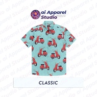 KEMEJA Premium Short Sleeve Adult Shirt - Ai Apparel Studio x HMSTR - Classic