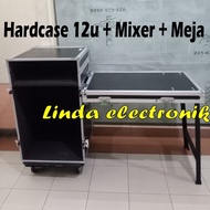 Diskon 20% Audio Acc Hardcase 12U + Mixer + Meja