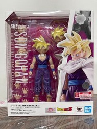 🧲珍惜玩 -  S.H.Figuarts 龍珠Z 孫悟飯（超級撒亞人）- 超越悟空的戰士 - 可動figure Dragon Ball Z action figure 模型公仔 擺設 未開封