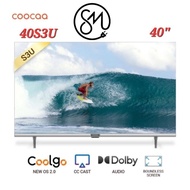 PROMO TERBATAS!!! LED TV Coocaa 40 inch Smart 40S3U Bezeless Digital