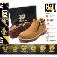 Ready stockKasut Safety Boot Caterpillar Premium Quality /Kasut Kerja Safety Shoes Berzip