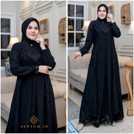 A2 Gamis Hijab Wanita Terbaru Model Simple Mewah Dan Elegan