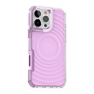 Cilupbah Ripple Magnetic Case for iphone  17 17 Air 17 Plus 17 Pro Max 17 Pro CASING iphone