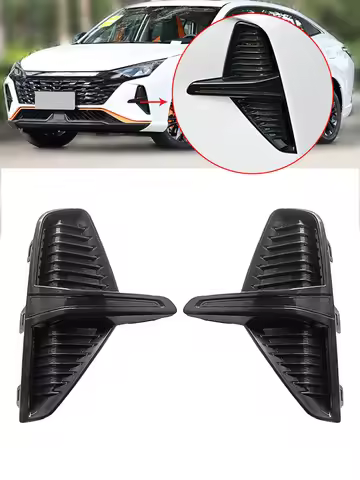 For Dongfeng Shine A30 Front Bumper Trim Fog Lamp Decoration Cover Fog Light Protective Cover