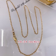 Us gold 10k chain (14-24 inches)