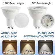 1-10個 Foco GU10 射燈燈泡 AC220V 110V LED 照明 3W 5W 6W 7W 8W 9W 可取代 50W 鹵素燈 Lampara LED