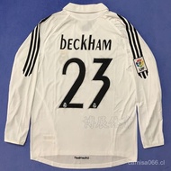 05-06 Real Madrid Premium Retro Football Shirt Customized BECKHAM