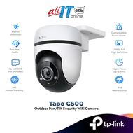 TP-Link Tapo C500 Pan luar/dalaman Tilt 360 ° IP65 penglihatan malam cuaca FHD kamera IP WiFi tanpa 