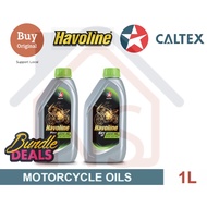 Caltex Havoline 4T Motorcycle Engine Oil EZY SAE 20W-40 1L / API SG JASO MA2