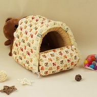 Thickened Cotton Nest Winter Warm Hideaway House for Hamsters Guinea Pigs Rabbits Squirrels Dormice 