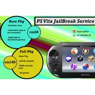 PS Vita PSVita JailBreak/Henkaku Service up to 30 GAMES