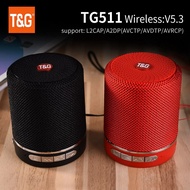 Speaker TG511 Portable Mini Wireless Bluetooth 5.3 Soundbar Subwoofer Outdoor Indoor Loudspeaker Support TWS TF Card FM Radio