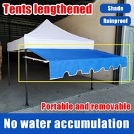 2M/3M Tent extension 6x6 8X8 10X10 Roof fabric kanvas khemah Kanopi Pasar Malam Khemah kain kanopi 1